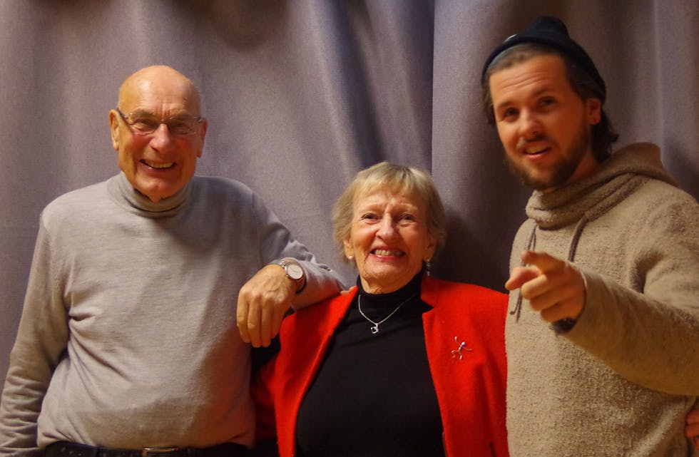 OVER ALL FORVENTNING: Det Samuel og bestefar har delt med oss i dag, er fantastisk og så viktig, seier Solveig Vassenden, leiar i pensjonistforeninga.