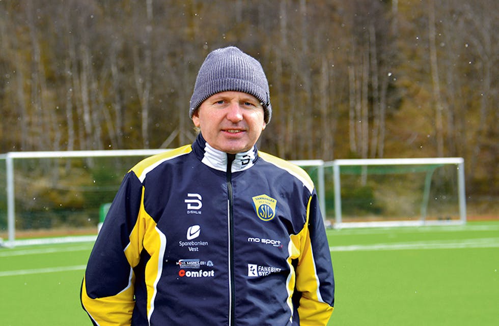 TRIVST MED ANSVARET: Etter åtte år som leiar i Samnanger idrettslag er Tor Vilhelm Tysseland klar for ein ny periode. 