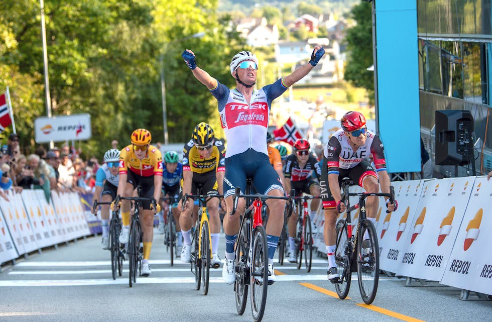STORHENDING: Arrangøren håpar at mange vil stilla opp og heia på deltakarane i Tour of Norway når dei passerer Samnanger. Første poengspurt skjer på Bjørkheim tysdag 24. mai ca. kl. 14.30.