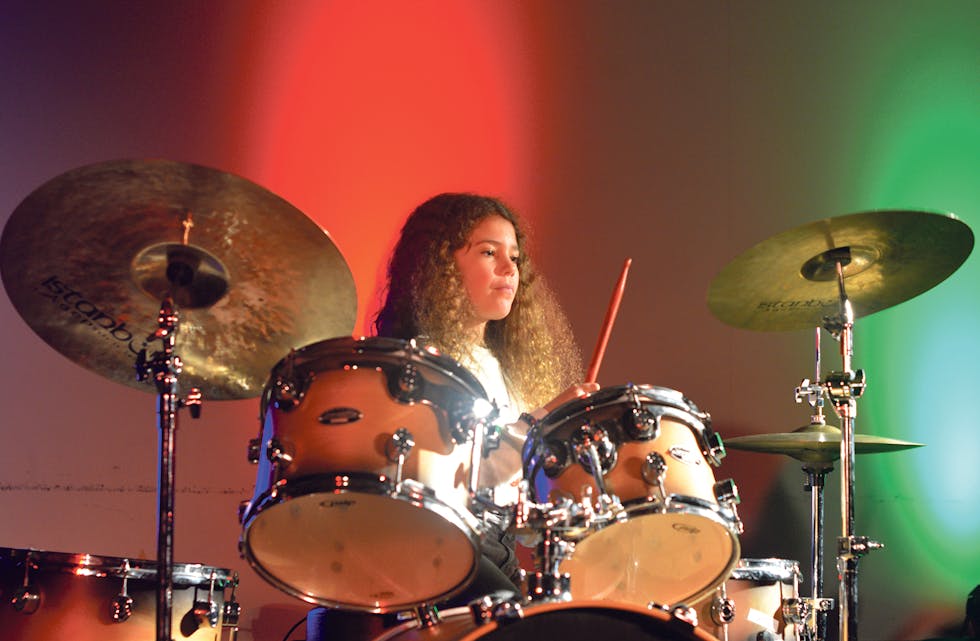 EIT FYRVERKERI: Blant dei som verkeleg imponerte under fjorårets UKM var Sarah Rivania Garcez-Muggerud.