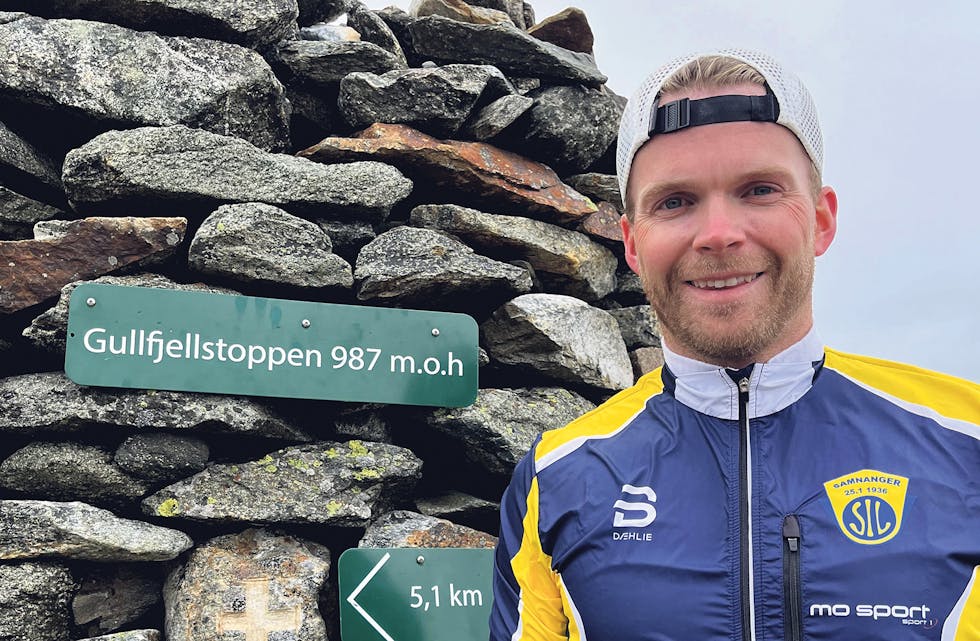 PÅ TOPP: Morten Aadland Fossmark er leiar for laget som flest samningar vel å gje til når dei speler. Han takkar for støtta.