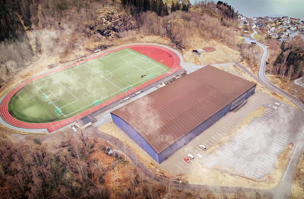 SAMNANGER ARENA: Slik kan Samnanger sin nye idrettshall sjå ut.