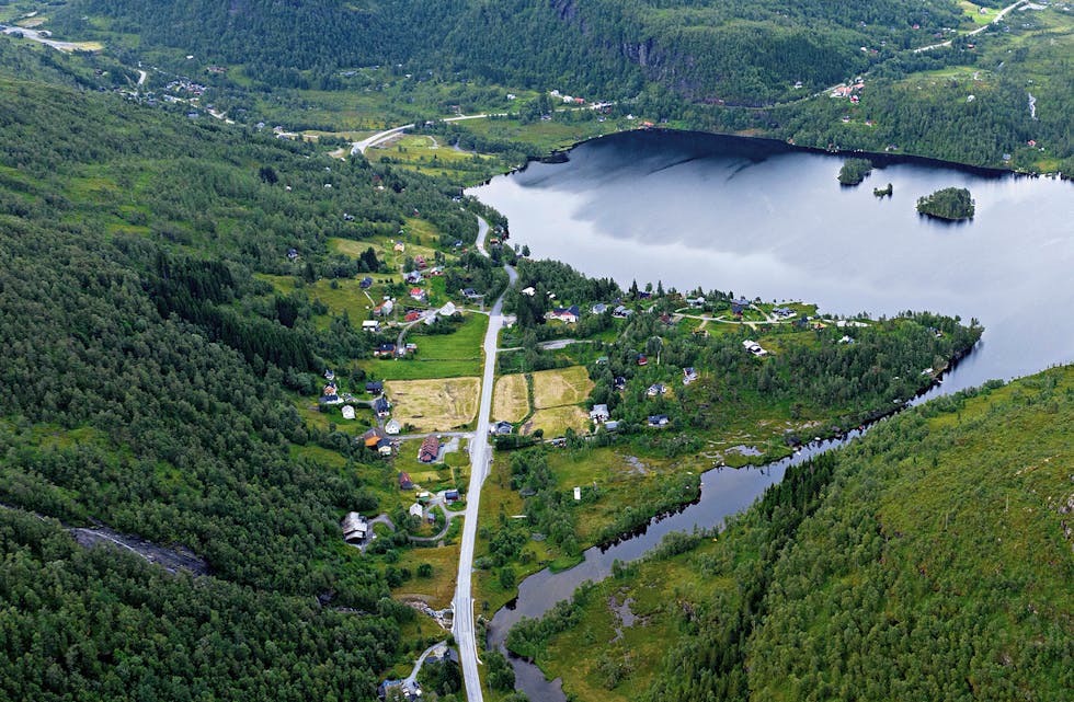 OMDISKUTERT: No har Kvam herad sendt den fylkeskommunale planen om skredsikring av Tokagjelet på høyring, sjølv om han har ført til stor motstand i lokalmiljøet.