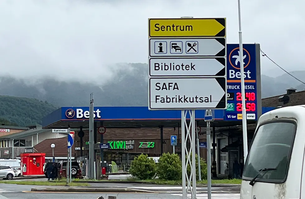 SENTRUM? Kva skal me definera som sentrum i Samnanger? Ikkje Bjørkheim, meiner fleirtalet i kommunestyret.