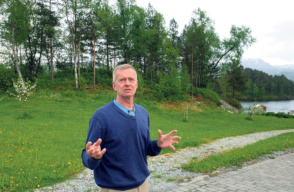 – MÅ FÅ DETTE TIL: Varaordførar Arild Røen (H) meiner at kommunen ikkje kan seia nei til bedrifter som vil skapa arbeidsplassar i Samnanger.