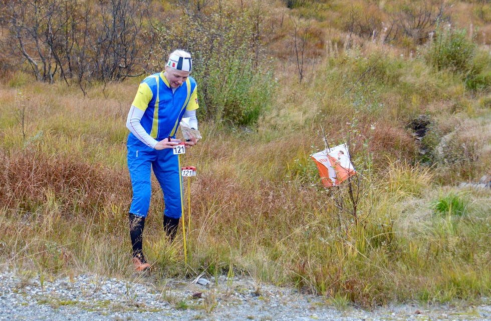 I STORFORM: Inger Gro Lien vann klassen sin og hadde nest beste tid av alle deltakarane på mellomdistansen – både kvinner og menn.