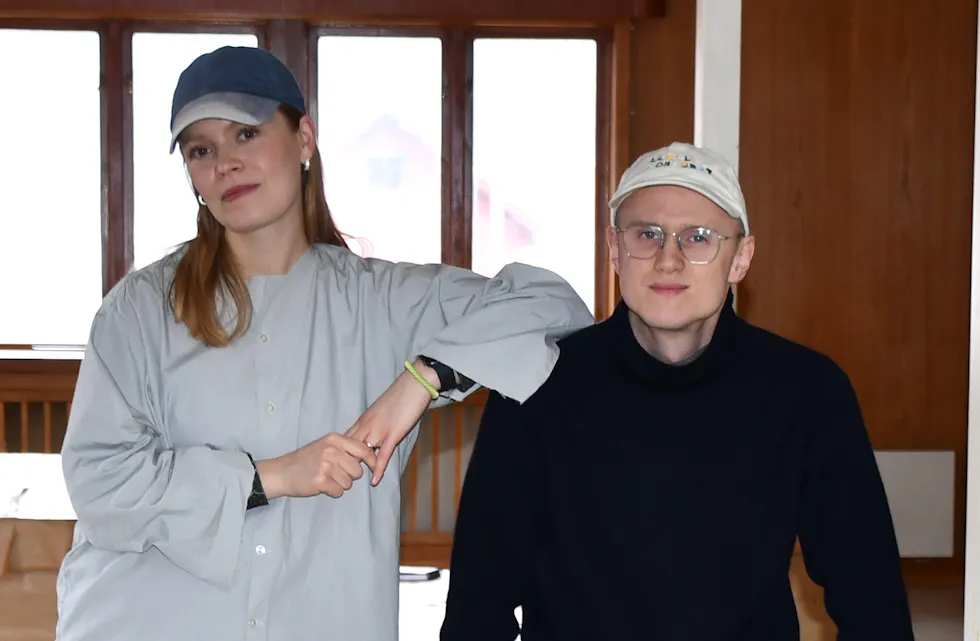 SER FRAMOVER: Sólveig Lára Gautadóttir, Erlend Klette og resten av gjengen i Samnanger Mylderlag vil driva vidare på ein ny måte. Men først tek dei pause.