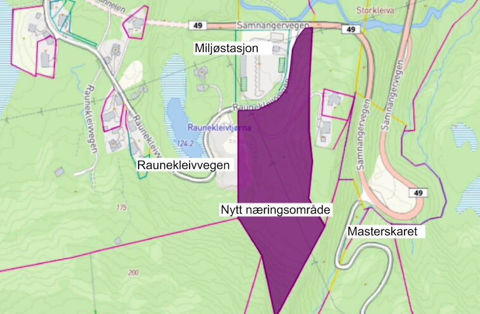 SEIER NEI: Innbyggjarane i Raunekleiva fryktar øydelagt bumiljø dersom det planlagde næringsområdet vert ein realitet.