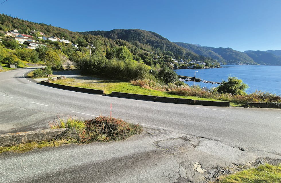 KVEN FÅR BYGGJA? Den nye brannstasjonen skal liggja på denne tomta ved Nesodden.