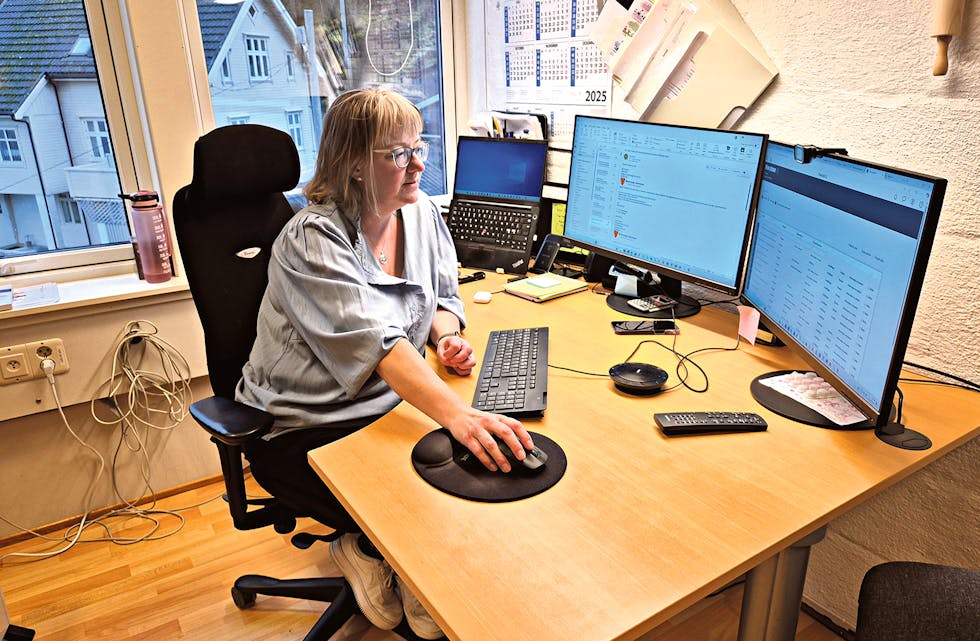 NYTTAR BYRÅ: Kommunalsjef Edith Oma har engasjert ekstern hjelp i jakta på ny barnevernsleiar i Samnanger.