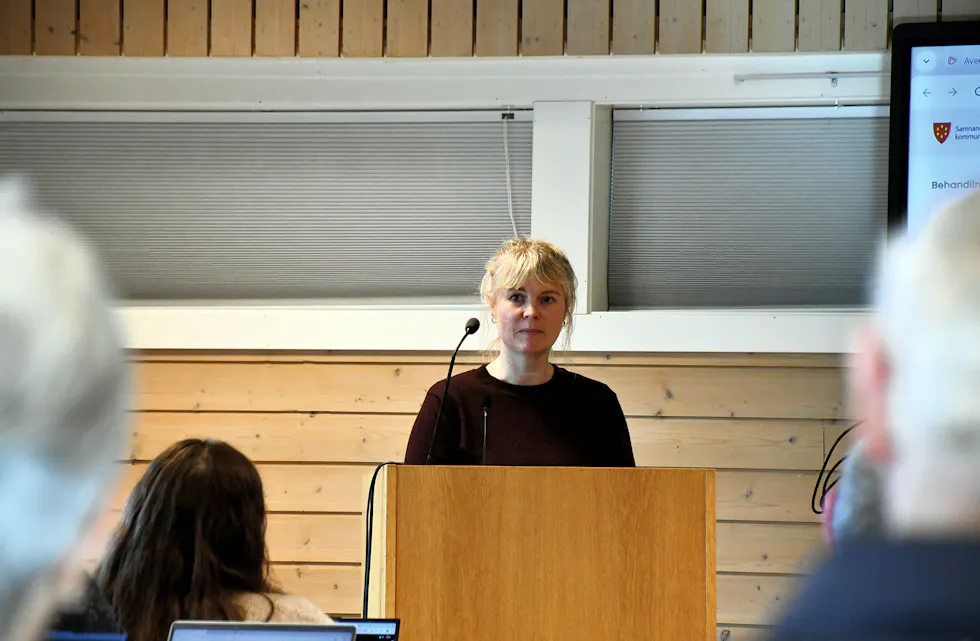 TEKNOLOGIEVENTYR: Camilla Stavnes Hisdal (MDG) fekk heile formannskapet med på å gje 400.00 kroner til Sentec AS.